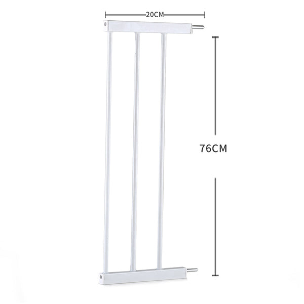 Levede Little One Safety Gate Pet White 20Cm Extension Safety Gates