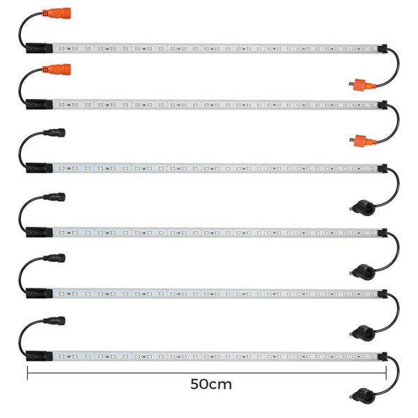 12V Led Strip Light Bar 6Pcs Waterproof Smart Light Strips