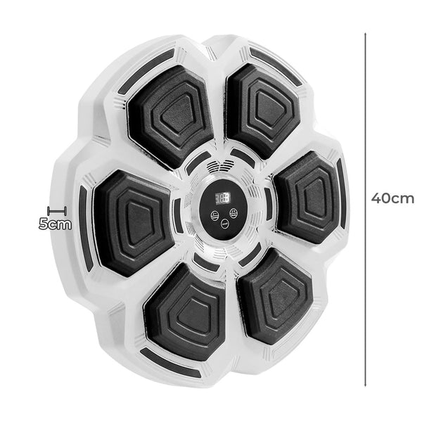 Centra Electronic Punching Box Music Machine Wall Mounted Bluetooth 9 Speeds Grey Punching Bags