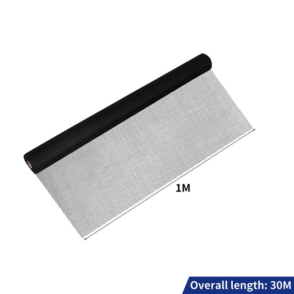Traderight Insect Screen Mesh Flyscreen 1M X 30M Roll Window Screens