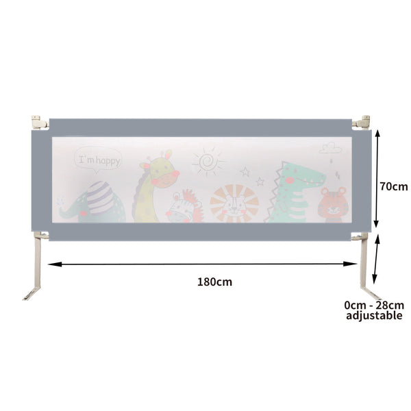 Bopeep Kids Baby Safety Bed Rail Guard Medium Bed Guards