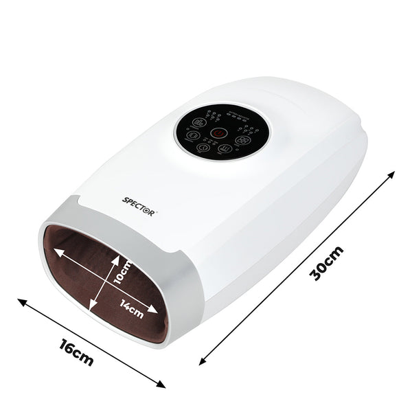 Spector Electric Hand Massager With Heat Air Compression Massagers