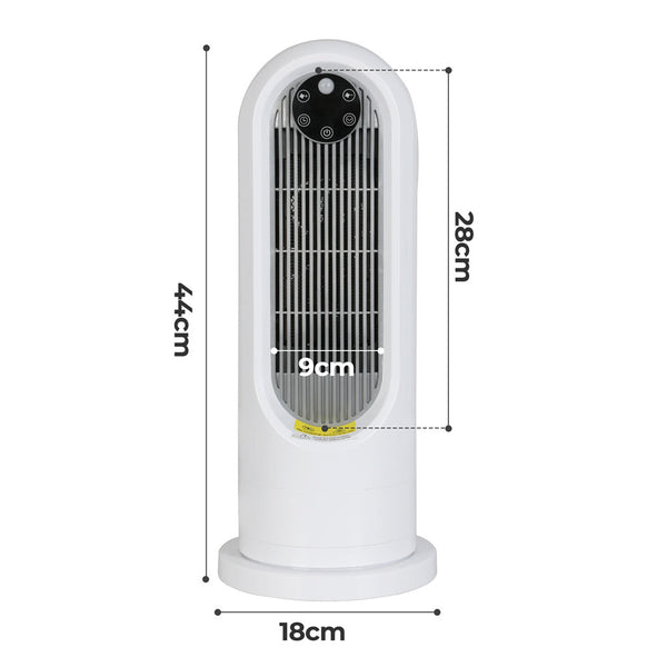 Spector Electric Heater Fan 1200W 3 Speed Home Portable Fans