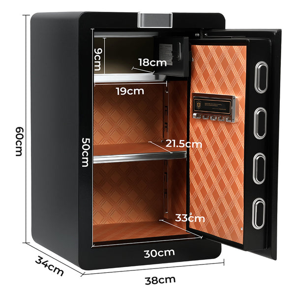 60L Digital Safe Large Security Box Money Safes