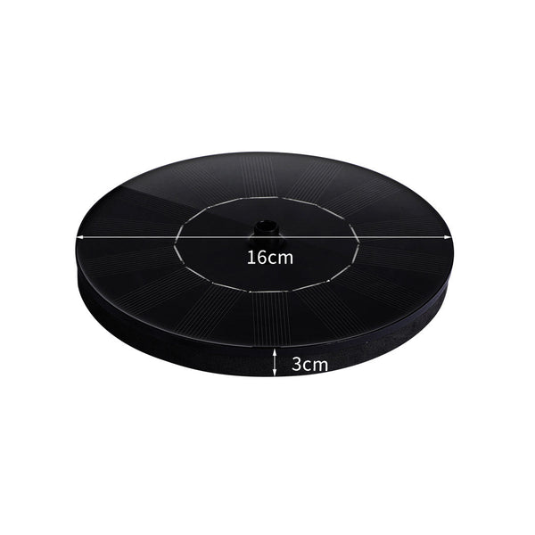 Solar Fountain Powered Water Floating Plant Stands