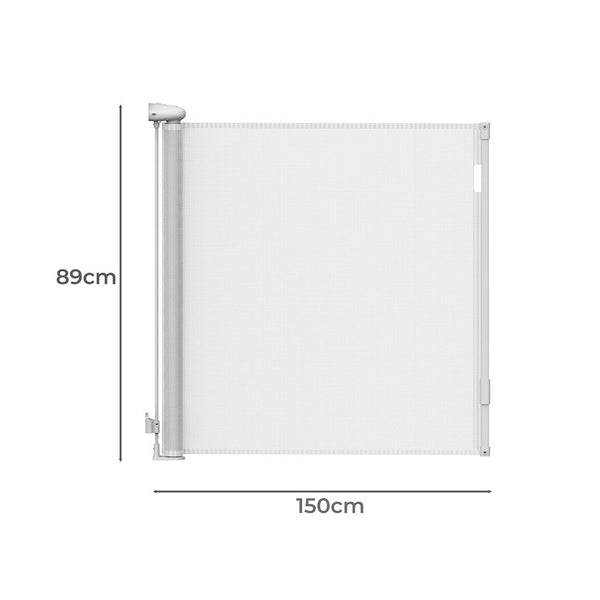 Bopeep Retractable Little One 150Cm White Safety Gates