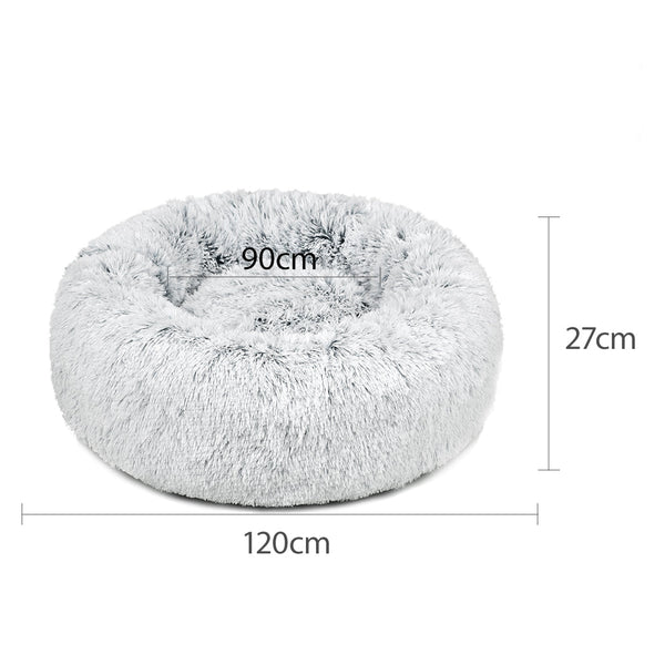 Pawz Replaceable Cover For Dog Calming Xxl Charcoal Large Pet Beds