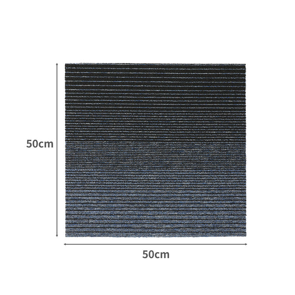 Marlow 20X 5M2 Box Heavy Duty Blue Flooring For Offices Or Homes Carpet Tiles