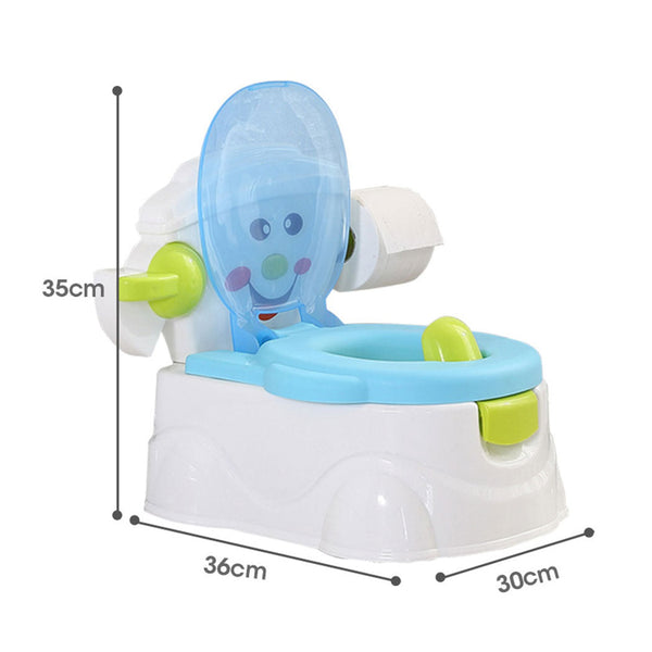 Bopeep Kids Potty Trainer Seat Safety Blue Toilet Seats