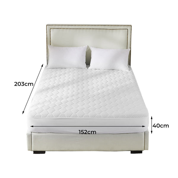 Dreamz Mattress Protector Topper Bamboo Queen Mattress Toppers & Protectors