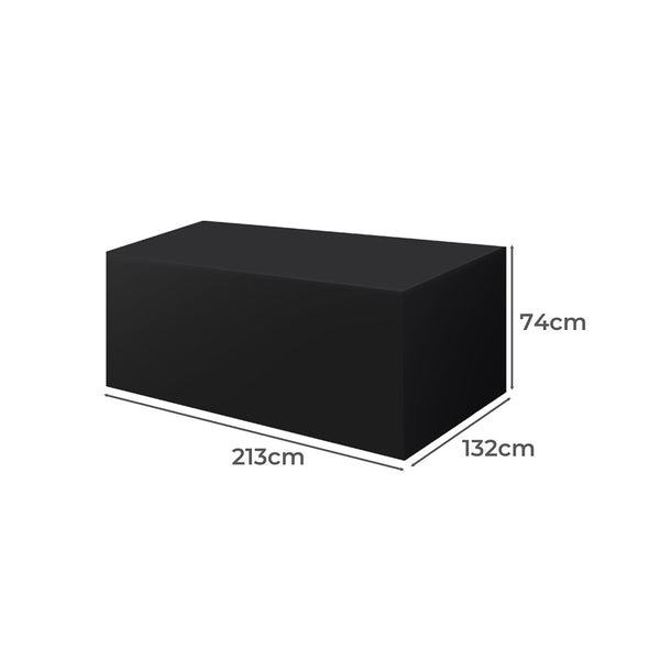 Marlow Outdoor Furniture Cover Garden Black 20Cm Extension Outdoor Furniture Covers