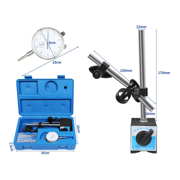 Traderight Dial Indicator Gauge Magnetic Other Instruments & Gauges