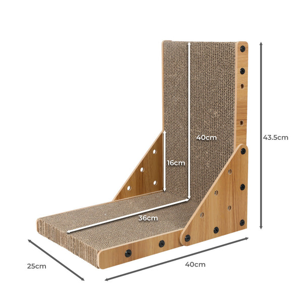 Pawz Cat Scratcher Scratching Board Durable And Engaging Surface For Cats To Furniture & Scratchers