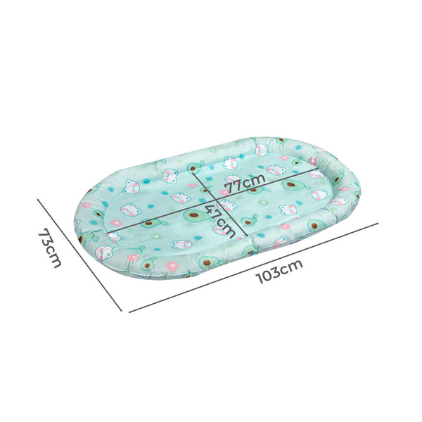 Pawz Pet Cooling Mat Xl Green Pet Beds