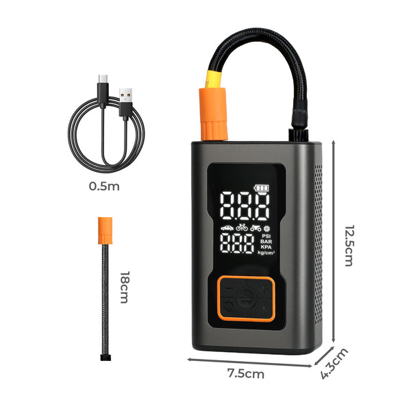 Traderight 150Psi Tire Inflator Portable Air Compressor Deflators