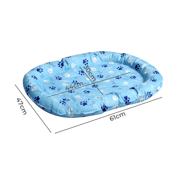 Pawz Pet Cooling Mat S Blue Pet Beds