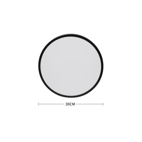 Emitto 3 Colour Ultra Thin 36W Led Ceiling Light 5Cm Black For Modern Home Illumination Chandeliers & Ceiling Fixtures