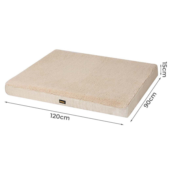 Pawz Dog Bed Soft Pet Mat Cushion Removable Washable Pet Beds