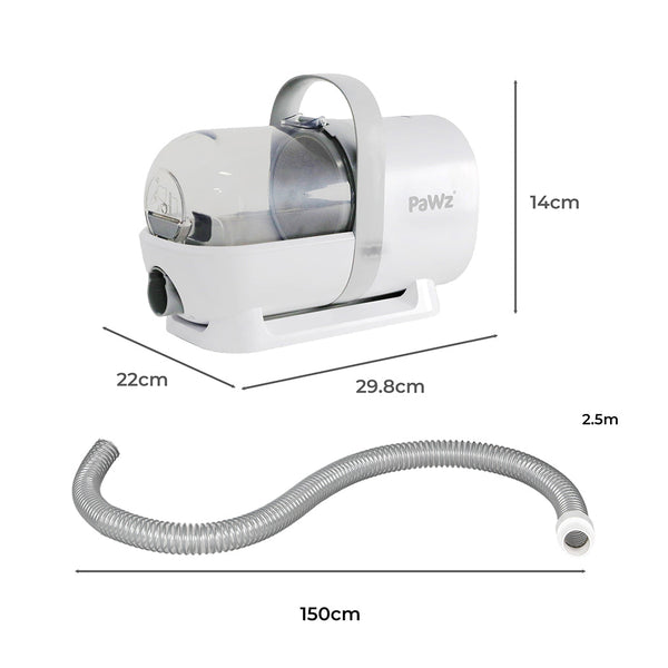 Pawz Pet Grooming Kit Vacuum Hair Dryer Remover Dog Grooming