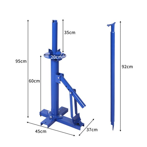 Manan Tyre Changer Tire Motorcycle Blue Tyre Changers/Wheel Balancers