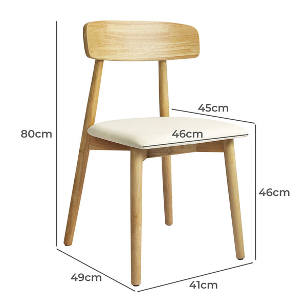Levede 6X Kitchen Dining Chairs