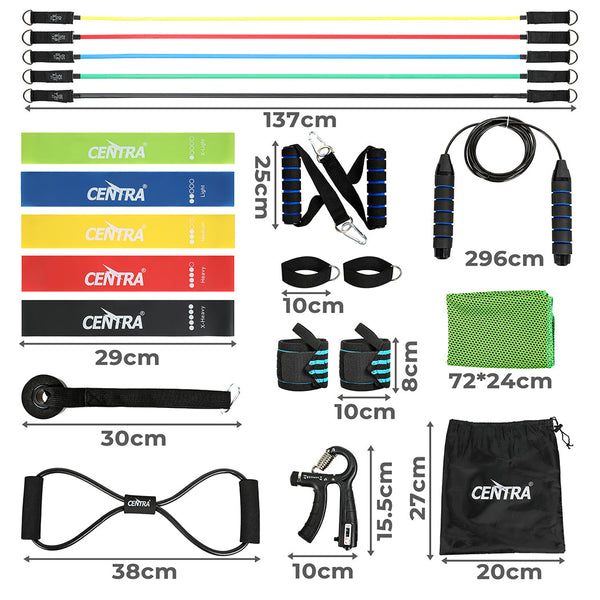 Centra Resistance Bands Set For Working Out Resistance Trainers