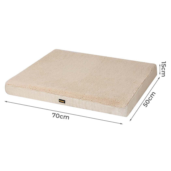 Pawz Dog Bed Soft Pet Mat Cushion Removable Washable Pet Beds