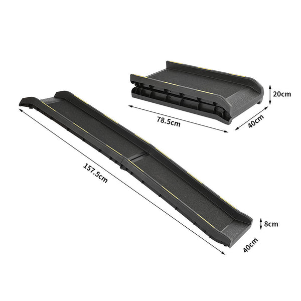 Pawz Dog Ramp Pet Car Suv Travel Stair For Dogs With High Weight Capacity Pet Transport