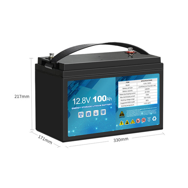 Safetex 12V Lifepo4 Battery Lithium Single Use Batteries