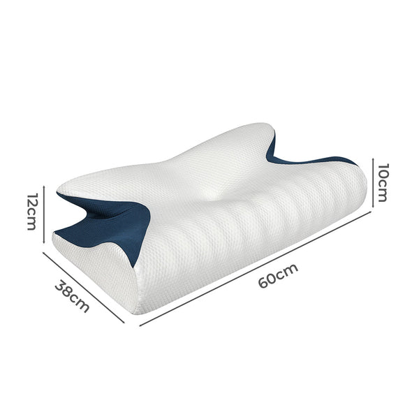 Dreamz Memory Foam Cervical Pillow Pain Relief Pillows