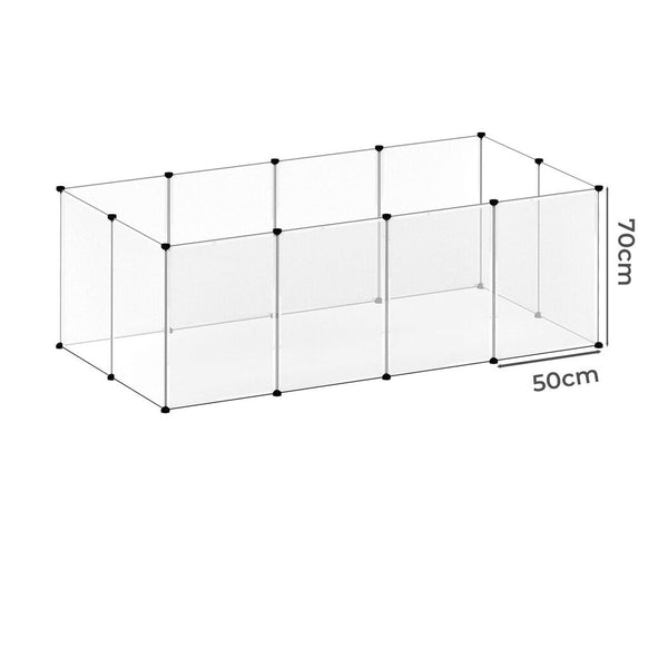 Pawz 12 Panels Guinea Pig Rabbit Puppy Playpen Fence Fences & Pens