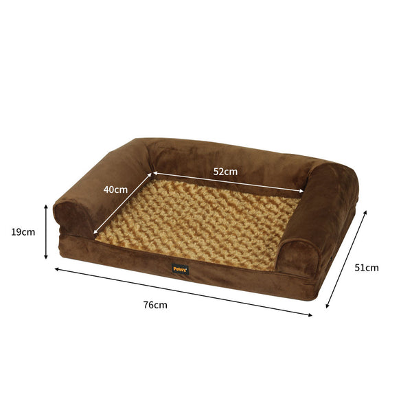 Pawz Pet Bed Sofa Dog Beds Bedding Soft M Pet Beds