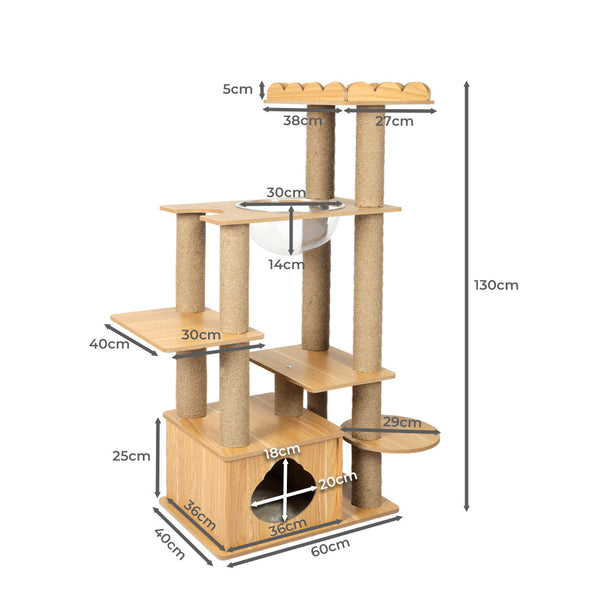 Pawz Cat Tree Scratching Post Scratcher Furniture & Scratchers