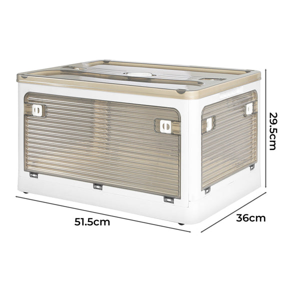 55L Stackable Container Medium Storage Boxes