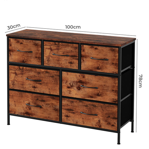 Levede Storage Cabinet Tower Chest Dressers & Chests Of Drawers