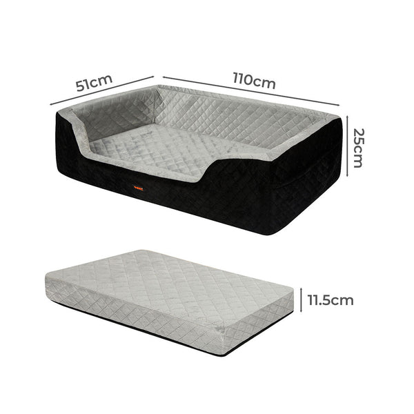 Pawz Dog Car Booster Seat Belt Pet Safe Protector Travel Bed Pet Transport