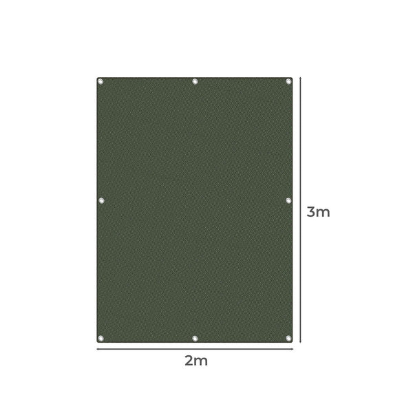 Polyester Canvas Tarp Tarpaulin Sun 2X3 Meter Tarps