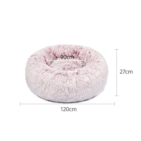 Pawz Replaceable Cover For Dog Calming Xxl Pink Large Pet Beds