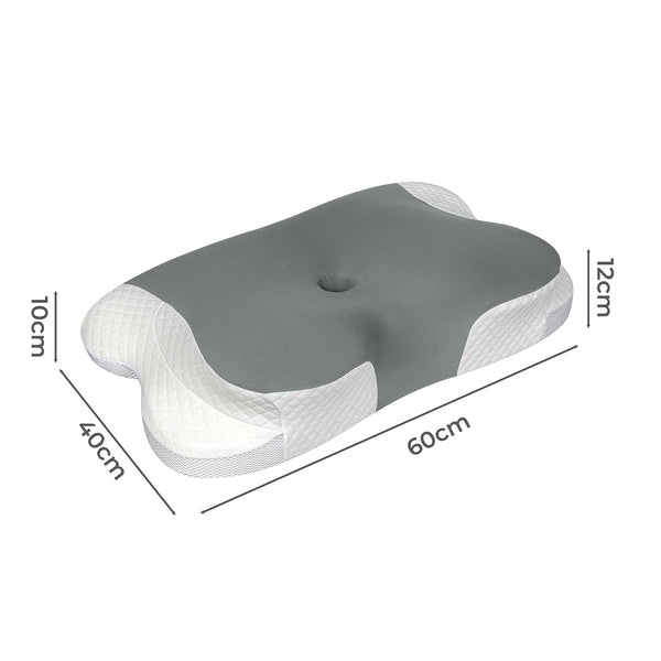 Dreamz Cervical Neck Pillow Ergonomic Memory Foam Pillows