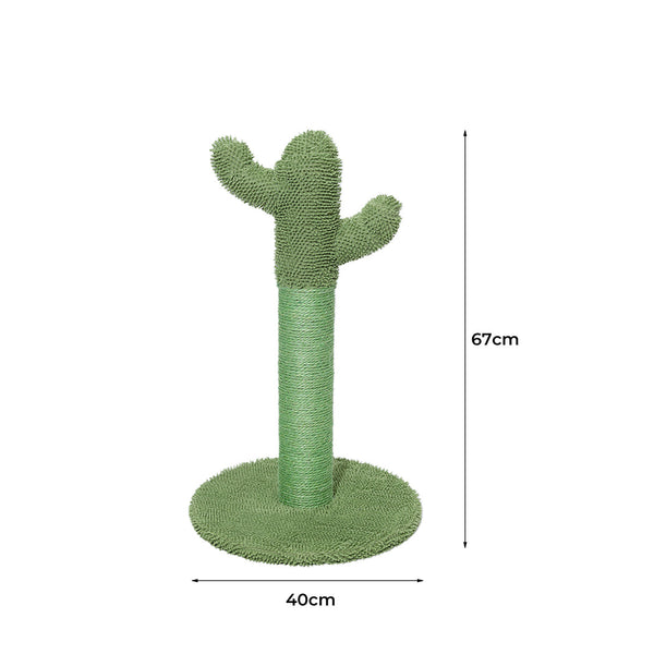 Cactus Cat Scratching Posts Pole Tree Green Furniture & Scratchers