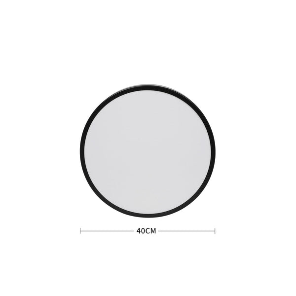 Emitto 3 Colour Ultra Thin 5Cm Led Ceiling 60W Black Chandeliers & Ceiling Fixtures