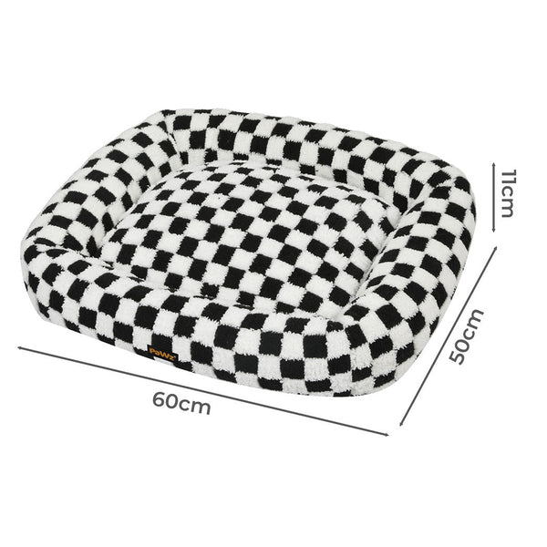 Pawz Dog Bed Calming Pet Plush Soft Washable Pet Beds