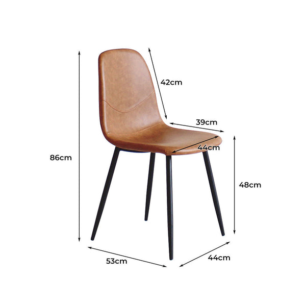 Levede 8X Kitchen Eames Dining Chairs