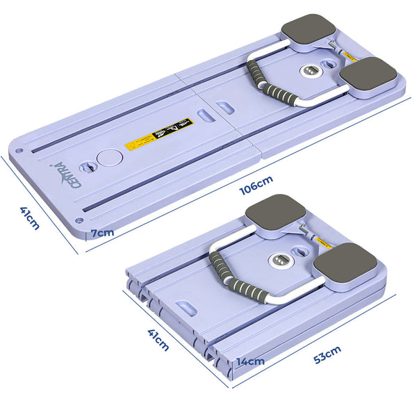 Centra Multifunctional Fitness Abdominal Board Purple Abdominal Machines