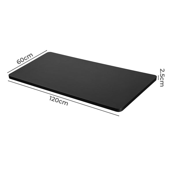 Levede Desktop For Motorised Adjustable Black 120X60cm Standing Desks