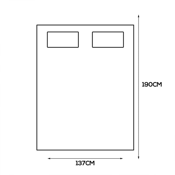 Dreamz Bamboo Pillowtop Mattress Topper Mattress Toppers & Protectors
