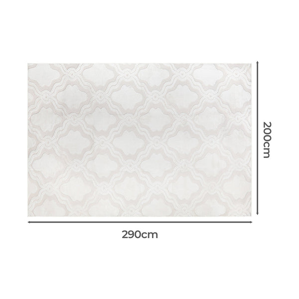 Marlow Floor Soft Shaggy 10Mm Pile 200X290 Rugs