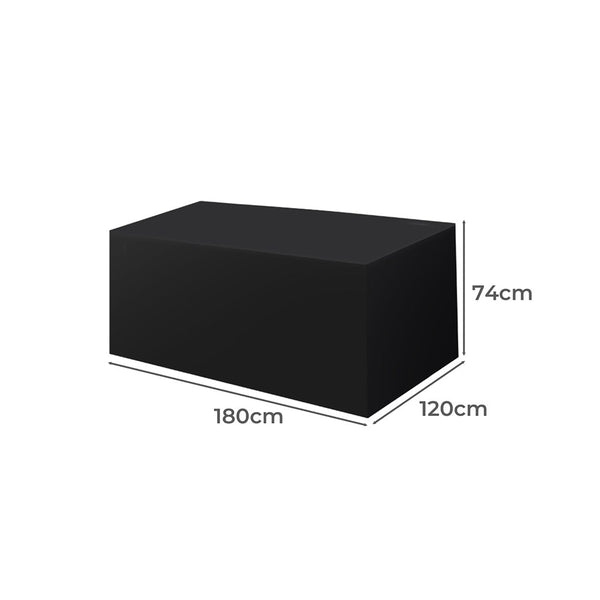 Marlow Outdoor Furniture Cover Garden Black 180Cm Outdoor Furniture Covers