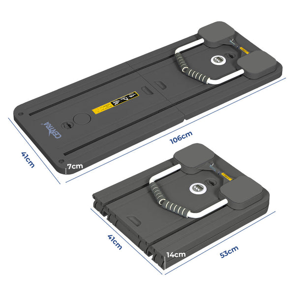 Centra Multifunctional Fitness Abdominal Board Grey Abdominal Machines