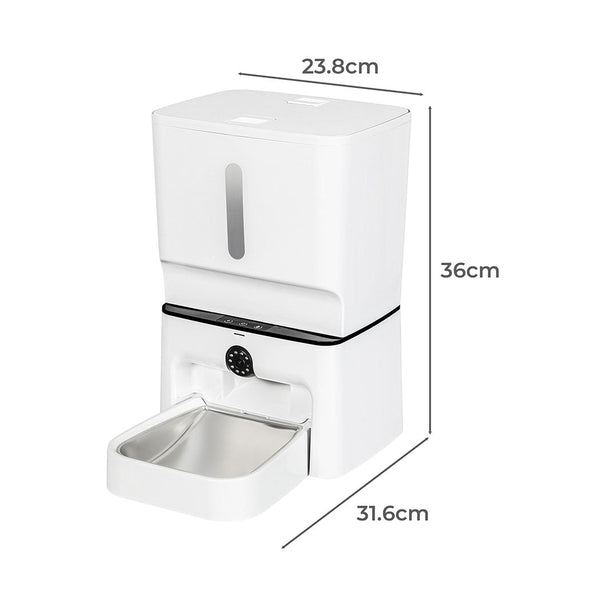 Pawz 2 In 1 Automatic Pet Feeder Wifi Camera Laser Toy Dog Automatic Feeders